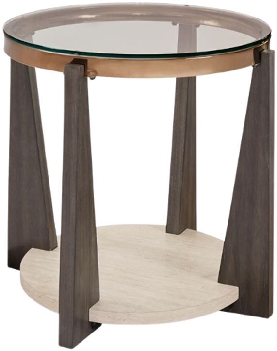 Signature Design by Ashley® Frazwa Grayish Brown End Table-0