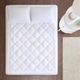 Olliix by Sleep Philosophy White Twin Serenity 3M Scotchgard Waterproof Mattress Pad-2