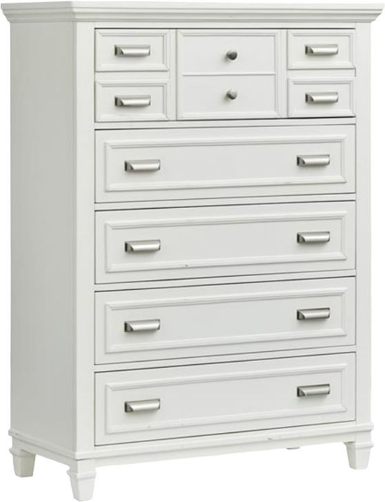 Magnussen Home® Charleston White Dove 5-Drawer Chest-0
