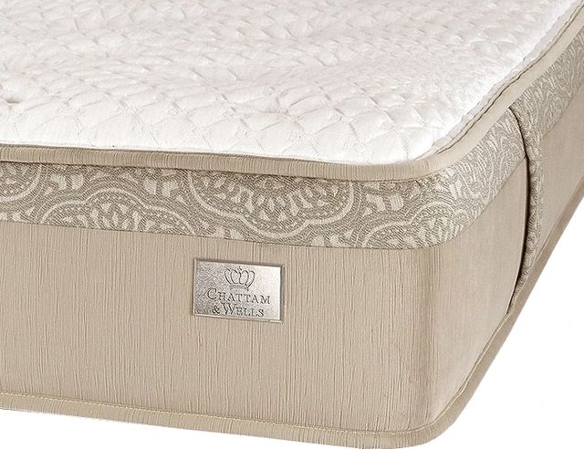 Chattam & Wells™ Hamilton 13" Wrapped Coil Cushion Firm Tight Top Queen Mattress-1