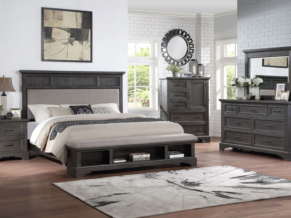 Prescott Queen Bedroom Set, Mattress Free! Bob Mills Furniture