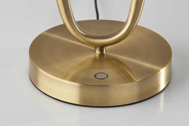 Adesso® Pierce Antique Brass LED Table Lamp-3