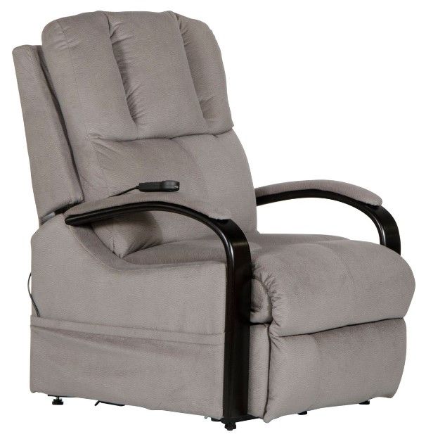 Catnapper® Chandler Aluminum Power Lift Recliner with Heat and Massage-0