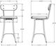 Amisco Customizable Bean Upholstered Swivel Counter Stool-2