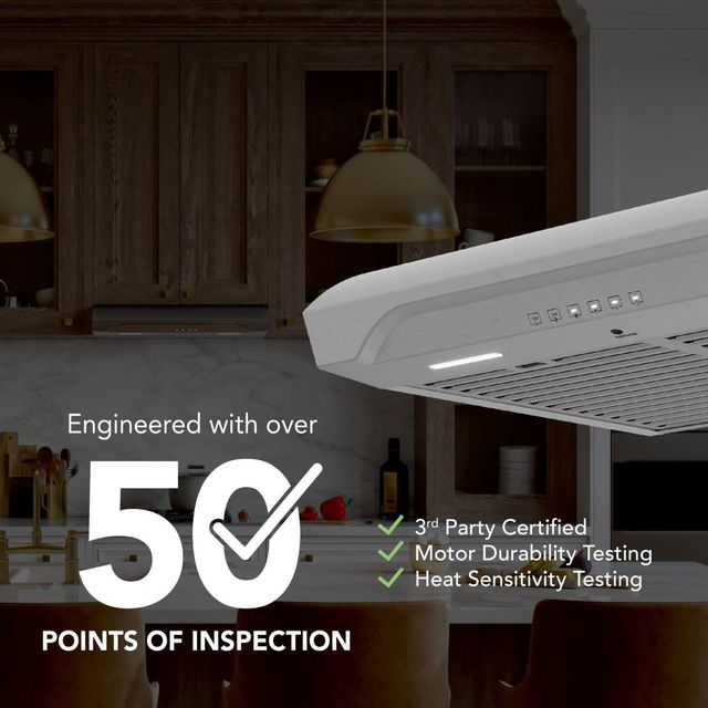 Broan® Alta 4 Series 30" Stainless Steel Under Cabinet Range Hood-2