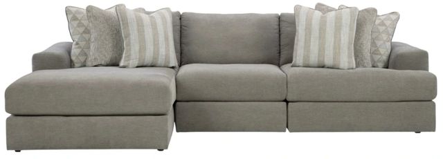Signature Design by Ashley® Avaliyah 3-Piece Ash Left-Arm Facing Sectional and Chaise-0