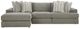 Signature Design by Ashley® Avaliyah 3-Piece Ash Left-Arm Facing Sectional and Chaise-2