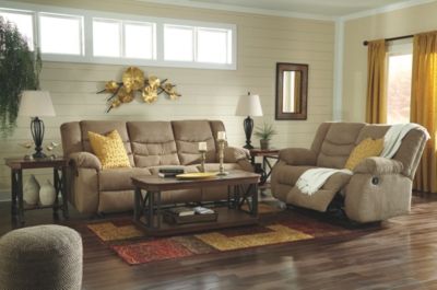 Signature Design by Ashley® Tulen Mocha Reclining Sofa-3