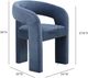 TOV Furniture Malone Blue Denim Chenille Dining Chair-1