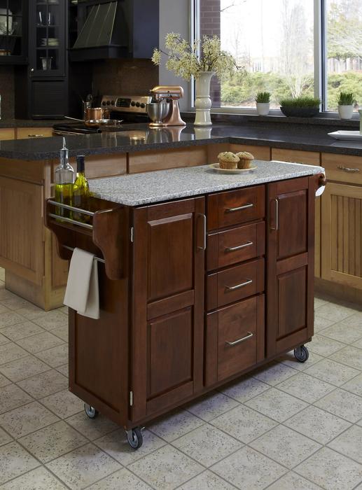 Home Styles Kitchen Cart - Thumbnail 2