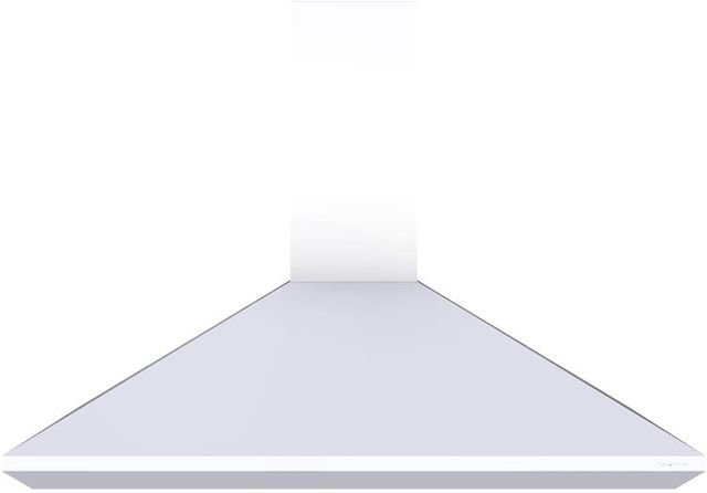Vent-A-Hood® 48" White Euro Style Wall Mounted Range Hood-0