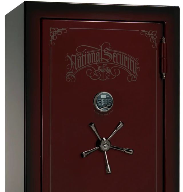 Liberty Safe Classic Plus Burgundy 50 Electronic Gun Safe-1