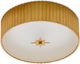Currey & Company Caravel Gold Leaf Flush Mount Lighting-3
