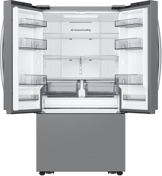 Samsung Bespoke AI 36" 31.5 Cu. Ft. Fingerprint Resistant Stainless Steel French Door Refrigerator with Auto Ice Maker-1