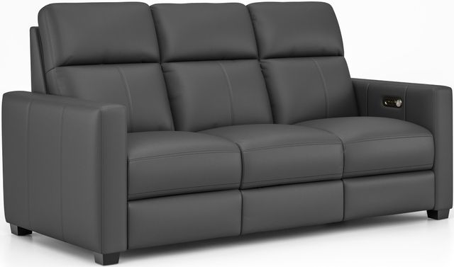 Flexsteel® Broadway Shale Power Reclining Sofa with Power Headrests