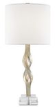 Currey & Company Elyx Chinois Silver Leaf Table Lamp-1