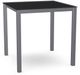 Amisco Customizable Carbon Glass Square Counter Height Table Base-2