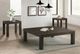 Elements International Grady 2-Piece Dark Brown Square Occasional Set -0