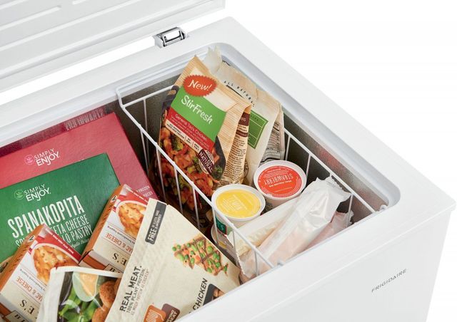 Frigidaire® 7.0 Cu. Ft. White Chest Freezer-9