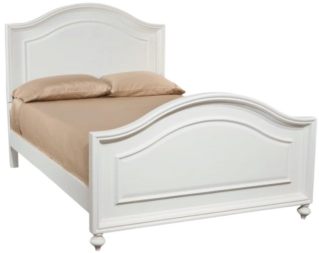Legacy Kids Teen Madison Natural White Youth Full Panel Bed-0