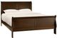 Mazin Furniture Mayville Brown Cherry Eastern King Sleigh Bed-0