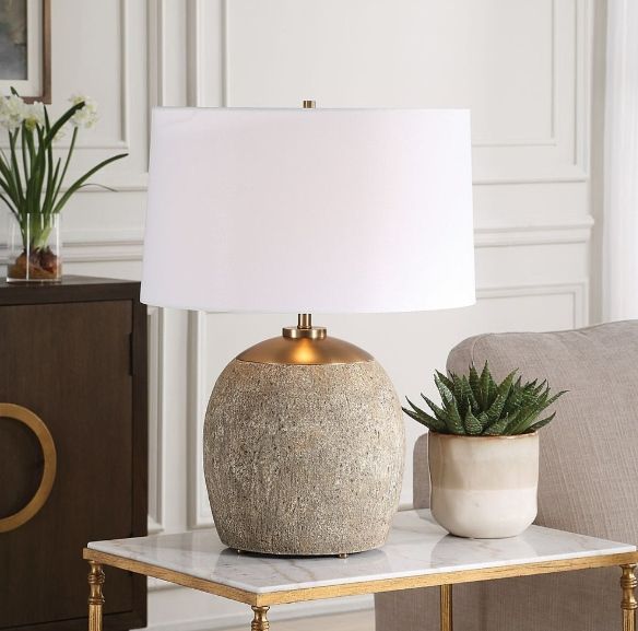 Uttermost® Raylan Brown Table Lamp-1