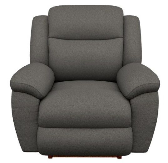 La-Z-Boy® Joel Charcoal Power Rocking Recliner with Headrest and Lumbar-1