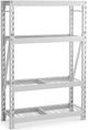 Gladiator® 48" White Wide Heavy Duty Rack with Four 18" Deep Shelves-2