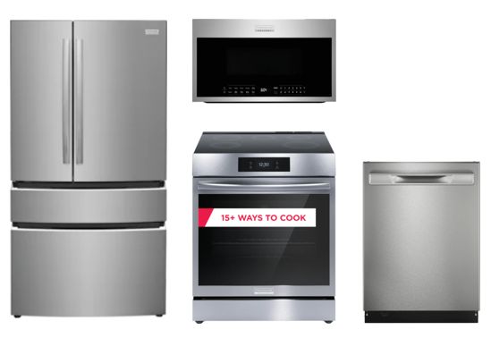 Frigidaire Gallery 4 Piece Stainless Steel Kitchen Package-0