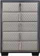 ACME Furniture Nicola Black/Silver Chest-1