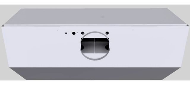Vent-A-Hood® 48" White Wall Mounted Range Hood-3