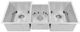 ZLINE Breckenridge Stainless Steel 45" Undermount Triple Bowl Kitchen Sink with Bottom Grid-2