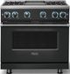 Viking® 7 Series 36" Antique Bronze Pro Style Natural Gas Range with Griddle-3