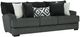 Albany Industries Tweed Gunmetal Sofa-0