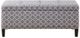 Olliix by Madison Park Grey Shandra II Tufted Top Storage Bench-0