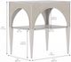 A.R.T. Furniture® Mezzanine Dove Gray Night Table-2