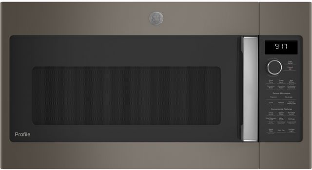 GE Profile™ 1.7 Cu. Ft. Slate Over The Range Microwave