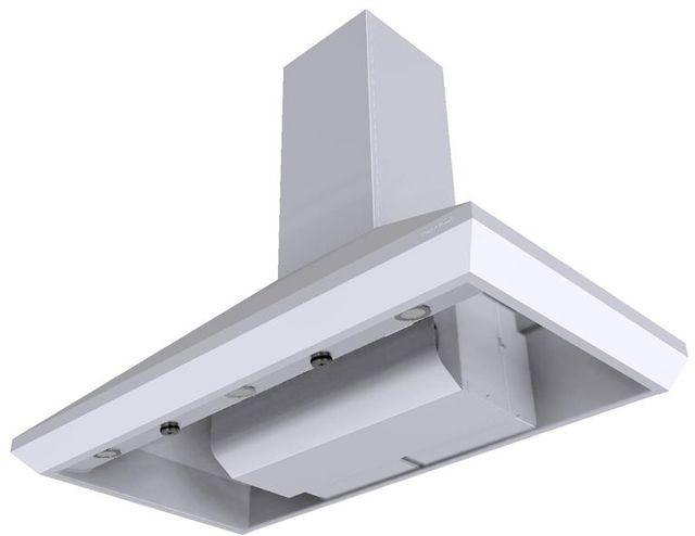 Vent-A-Hood® 42" White Euro Style Wall Mounted Range Hood-3