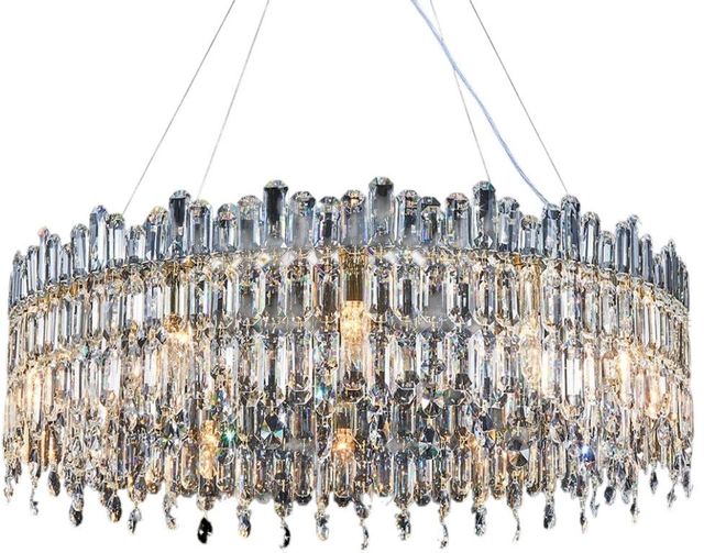 Michael Amini® Royal Crown Clear 12-Light Round Chandelier-0