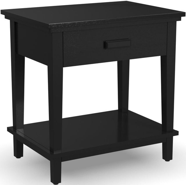 homestyles® Oak Park 2-Piece Black Queen Panel Bedroom Set-2