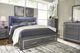 Signature Design by Ashley® Lodanna Gray Full Upholstered Panel Headboard-1
