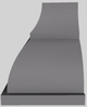 Vent-A-Hood® Designer Series 54" Gunsmoke Wall Mounted Range Hood-3