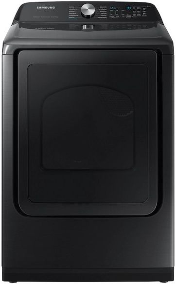 Samsung 7.4 Cu. Ft. Brushed Black Gas Dryer-0
