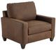 Bassett® Furniture Customizable Benchmade Premier Leather Track Arm Chair and a Half-0