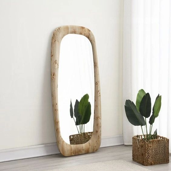ACME Furniture Dana Light Oak Floor Mirror-1