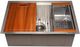 ZLINE Garmisch 27" Satin Stainless Steel Undermount Single Bowl Kitchen Sink with Bottom Grid and Accessories-0