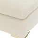 Michael Amini® Zennia Ivory Accent Bench-4