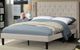Titus Furniture Beige 60" Queen Platform Bed-0