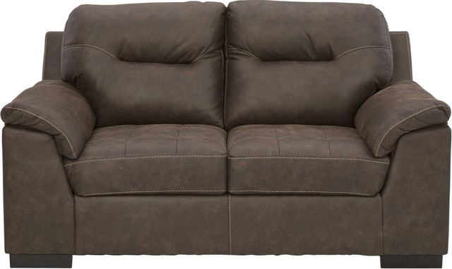 Signature Design by Ashley® Maderla Walnut Loveseat-1