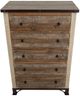 International Furniture Direct Antique Brown Chest-3
